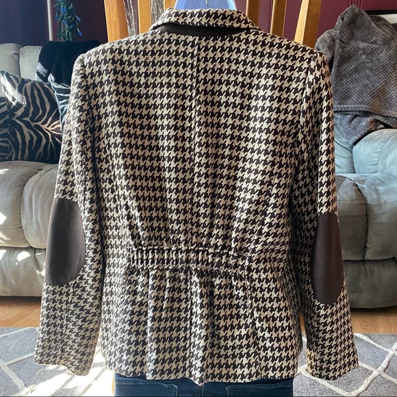 Joan Rivers Houndstooth Blazer Size 12 - Picture 3 of 11
